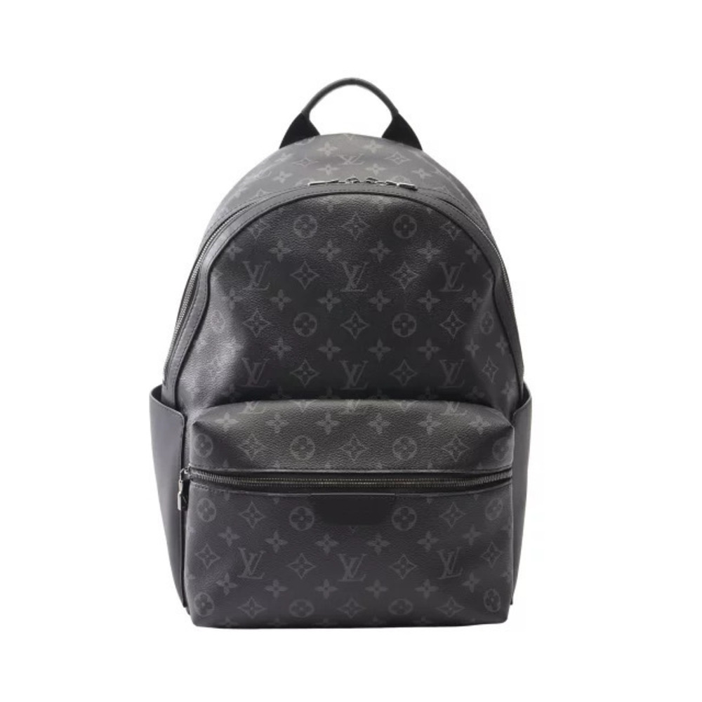 Louis Vuitton Discovery Backpack Rucksack Bag Canvas Leather Eclipse Black